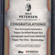 2021 Topps Bundesliga Nils Petersen Tier One Autograph /125 #BO-NP