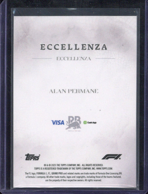 2025 Topps Eccellenza F1 Alan Permane /75