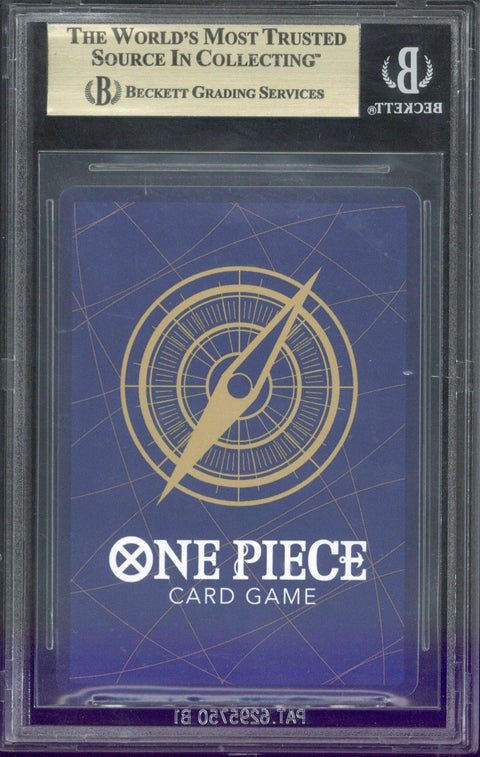 2024 One Piece Wings Of The Captain Pre-Release Winner Roronoa Zoro P #P-045 BGS 10 Pristine