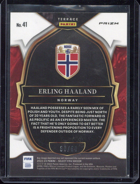 2022-23 Select Fifa Erling Haaland Terrace /60 #41