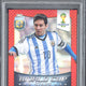 2014 Panini Prizm World Cup Lionel Messi Stars-Red Prizm /149 #1 PSA 8