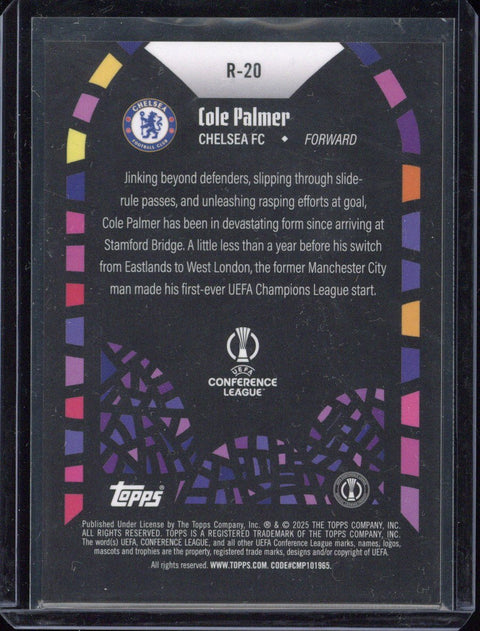 2025 Topps Merlin UCC Cole Palmer Renaissance #R-20