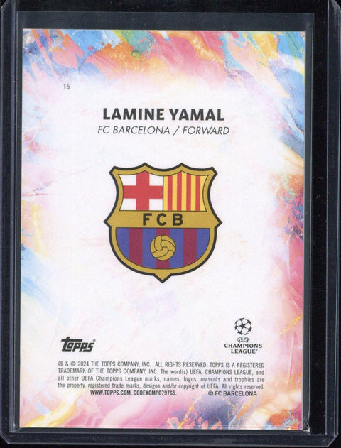 2023-24 Topps Inception UCC Lamine Yamal RC Succession