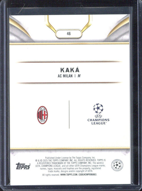 2024-25 Topps Reverence UCC Kaka /99 #46