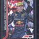 2025 Topps Chrome F1 Max Verstappen Grand Prix Winner Gold /10 #113
