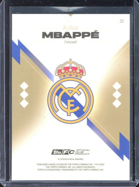 2025-26 Topps Los Blancos Kylian Mbappe /10 #23