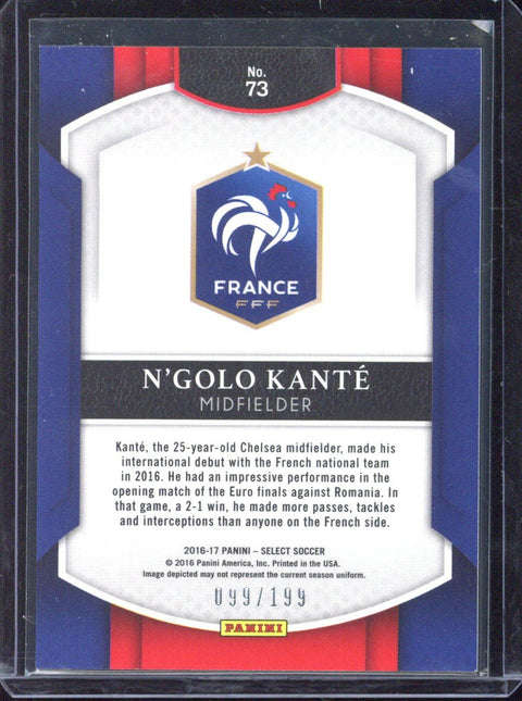 2016-17 Panini Select N'Golo Kante /199 #73