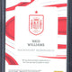 2024-25 Panini Immaculate Nico Williams Patch /10 #ME-NW