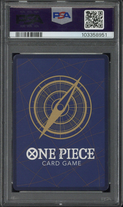 2024 One Piece Monkey D. Luffy OP09-Manga Alternate Art #119 PSA 10