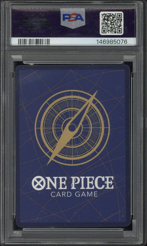 2024 One Piece OP08 EN Silvers Rayleigh Manga Alternate Art #118 PSA 10