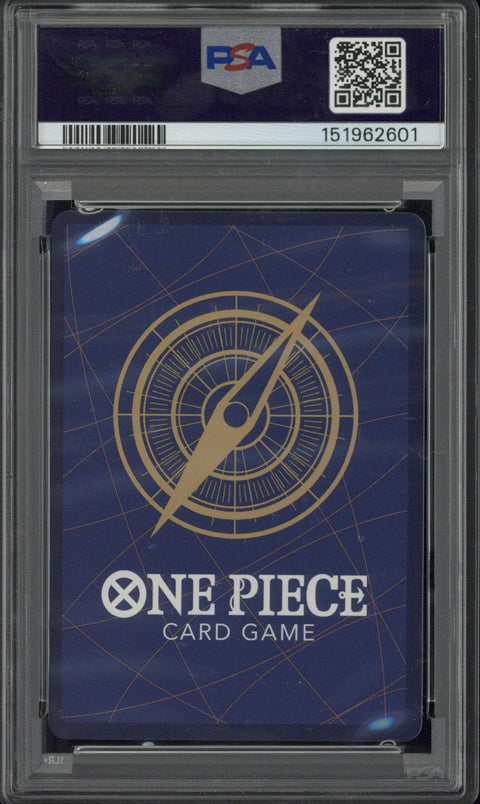 2025 One Piece OP11 EN Shanks Special Alternate Art #004 PSA 10