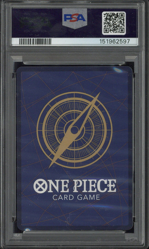 2024 One Piece OP09 EN Buggy Wanted Alternate Art #051 PSA 10