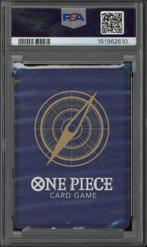 2025 One Piece OP110 EN Divine Departure Alternate Art #019 PSA 10