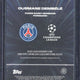 2025-26 Topps Chrome UCC Ousmane Dembele Black Lazer Autograph #BLA-OD
