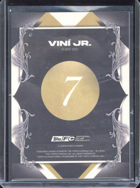 2025-26 Topps Los Blancos Vini Jr. /15 #47