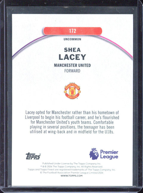 2025-26 Topps Finest Premier League Shea Lacey RC /5 #172