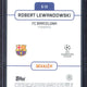 2024-25 Topps Merlin UCC Robert Lewandowski The Shiny #S-13