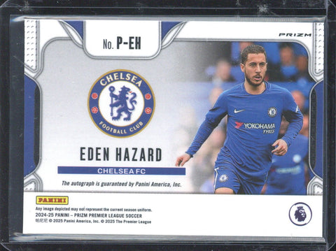 2024-25 Panini Prizm Eden Hazard Autograph Permanship