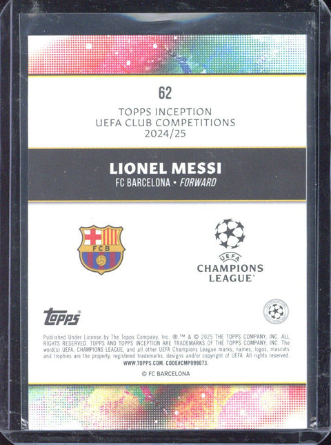 2024-25 Topps Inception Lionel Messi