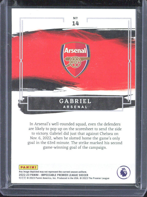 2022-23 Panini Impeccable Gabriel /5
