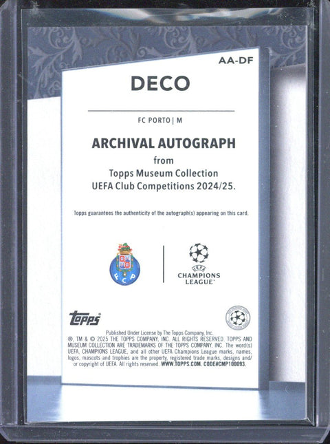 2024-25 Topps Museum Deco Autograph /10
