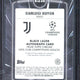 2024-25 Topps Chrome Gianluigi Buffon Autograph /99 Black Lazer