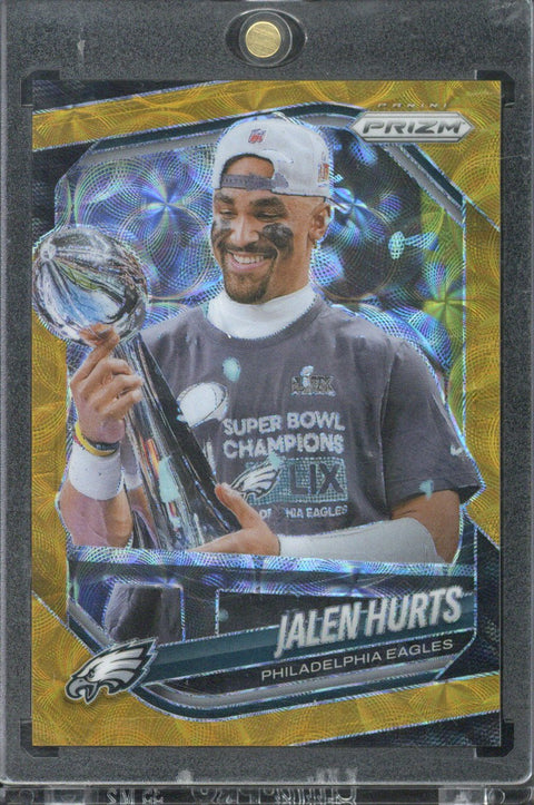 2025 Panini Prizm Jalen Hurts Gold Choice /10 #228