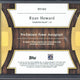 2025 Topps Five Star MLB Ryan Howard Autograph /5 #PEP-RH