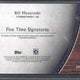 2025 Topps Five Star MLB Bill Mazeroski Autograph /50 #FTS-BM