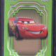 2024 Topps Chrome Disney Lightning McQueen Green Refractor /99 #116