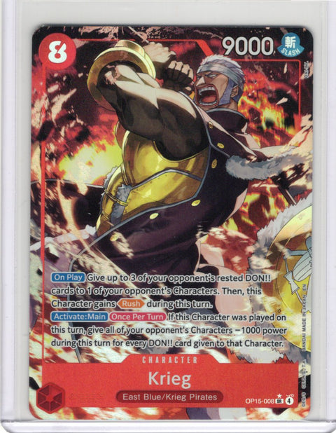 2025 One Piece Krieg #OP-008