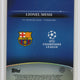 2025/26 Topps Chrome UCC Logofractor Messi #SL-1 /25