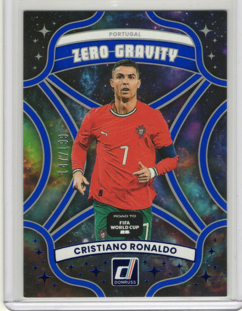 2025/26 Panini Donruss Road To FIFA World Cup '26  Cristiano Ronaldo #20 /199