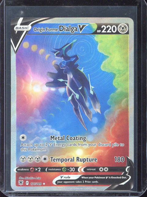 2022 Pokemon SWSH FA Origin Forme Dialga V Astral Radiance #177