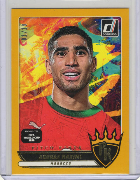 2025/26 Panini Donruss Road to World Cup Achraf Hakimi Pitch Kings /10 #16