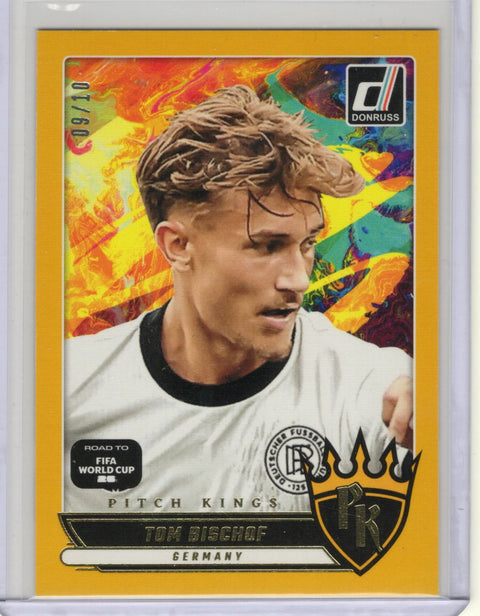 2025/26 Panini Donruss Road to World Cup Tom Bischof Pitch Kings /10 #3