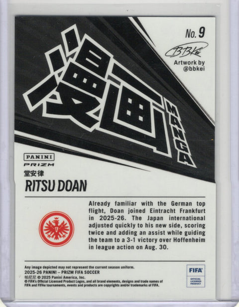 2025/26 Panini Prizm FIFA Ritsu Doan Manga #9