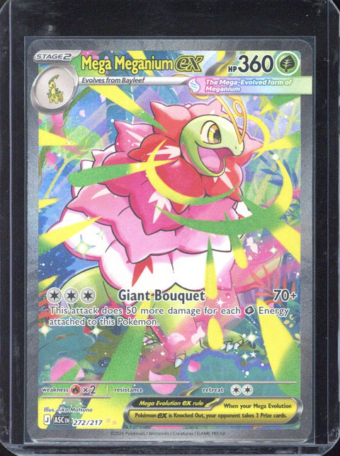 2026 Pokemon ASC EN Mega Maganium ex Special Illustration Rare #272