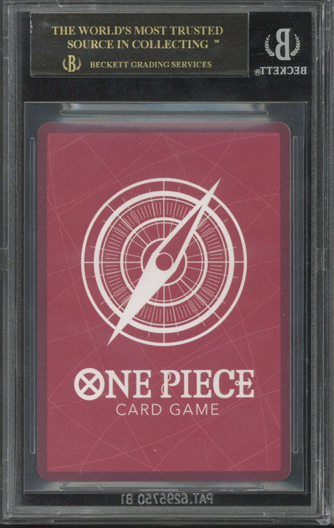 2023 One Piece JP OP03 Charlotte Katakuri L PAR #099 BGS 10 Black Label