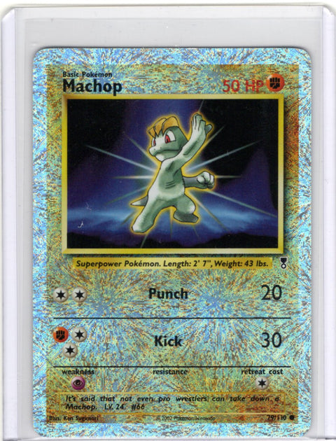 2002 Pokémon Legendary Collection Machop Reverse Holo 79/110 - EU