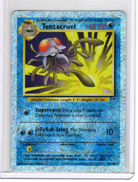 2002 Legendary Collection Tentacruel Reverse Holo 66/110 - EU