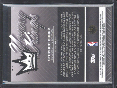 2024-25 Topps Chrome Bowman Stephen Curry Young Kings #YK-4
