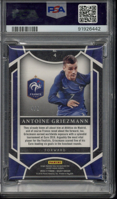2016-17 Panini Select Antoine Griezmann Select Few-Green /5 #4