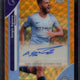 2025-26 Topps Chrome Premier League Sergio Agüero Orange Wave Autograph /25 #CA-SA
