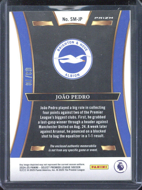 2024-25 Panini Select Joao Pedro Relic /10 #SM-JP