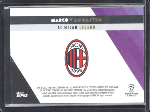 2022-23 Topps Deco Marco van Basten /25