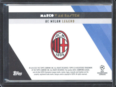2022-23 Topps Deco Marco van Basten /49