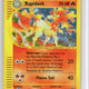 2002 Pokémon Expedition Rapidash Holo 26/165 - EU