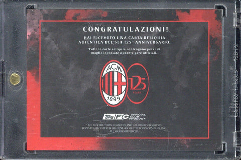 2024 Topps AC Milan 125 Anniversary Dida Autograph Relic /25