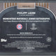 2024-25 Topps Museum UCC Philipp Lahm Momentous Materials Jumbo Autograph /10 #MMJA-PL